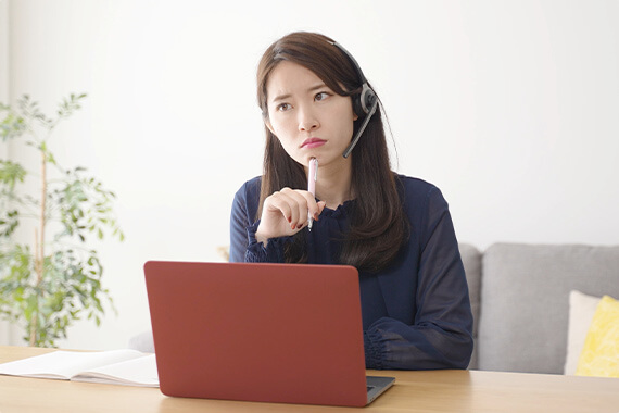 オンライン英会話で、こんな不安ありませんか？