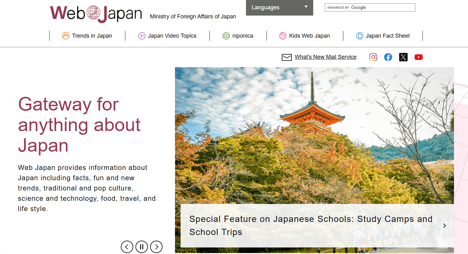 Web Japan
